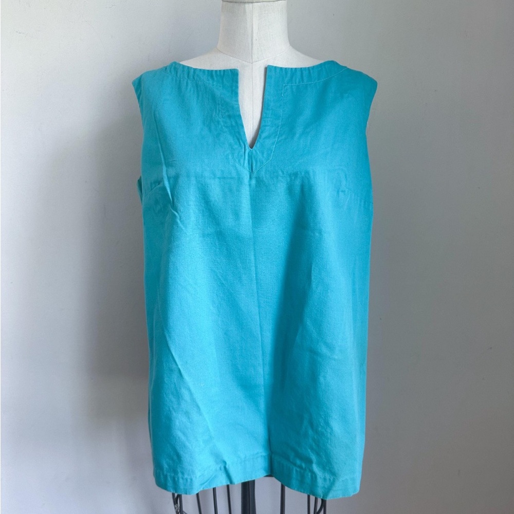 ⭐️3/$30⭐️ (bundle deal) Vintage 1950s Teal Maternity Top / M